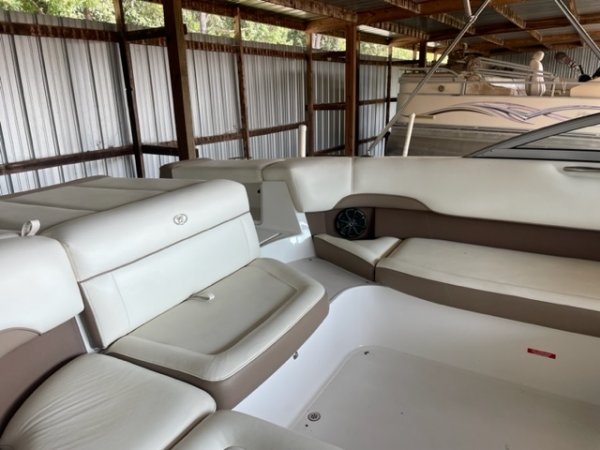A single engine stern drive is sometimes called an Inboard/Outboard, reflecting its design. It is designed so that its engine is inside and enclosed by the boat, while the propulsion system (out drive) is outside of the boat and in the water.