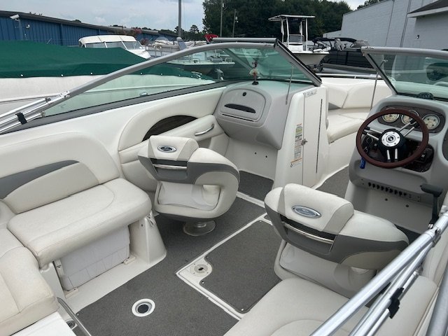 Wakeboarders want a giant wake to launch from as they cross from left to right behind the boat. With the engine set back against the transom, these boats carve a steep, large wake that riders love.